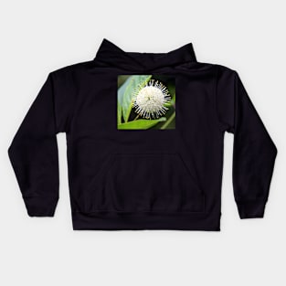 Funky pom pom flower Kids Hoodie